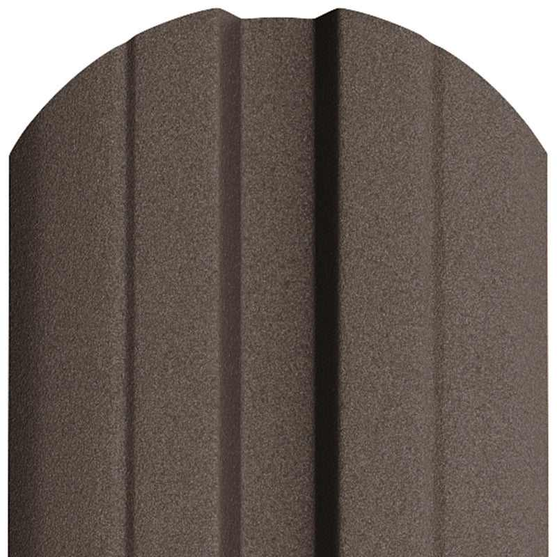 Метални оградни профили BILKA Berna Мат двустранно боядисан (SSAB)